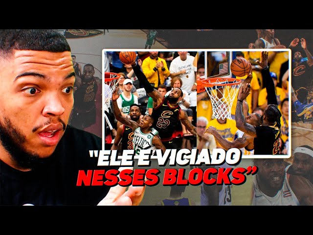 OS MELHORES BLOCKS DE LEBRON JAMES POR TRÁS 😏 (Chase-Down!) | Cortes do JotaPlays