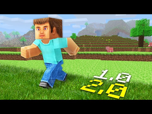 Minecraft, But It Progressively Updates...