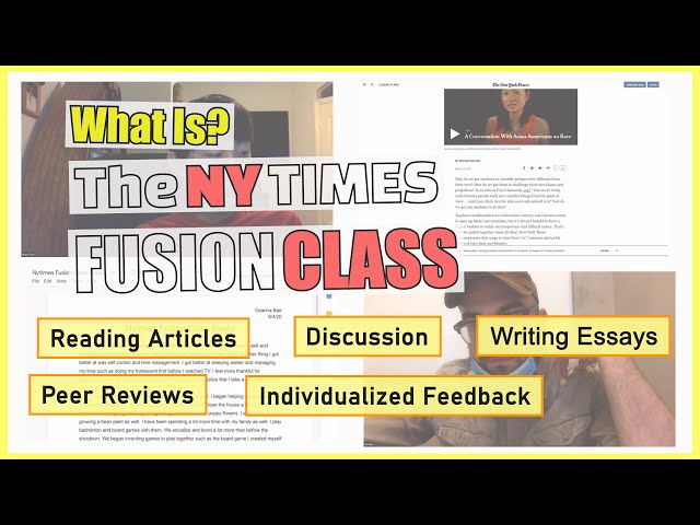 Excel Academy - New York Times Fusion Class