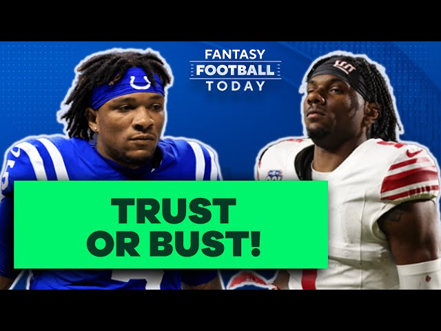 Trust or Bust! Fantasy Football Week 12 Start and Sit Preview! | 2024 Fantasy Football Advice