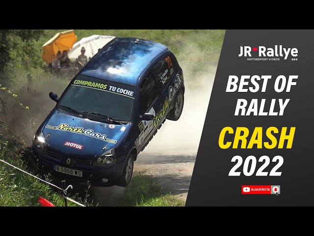 Best of Rally Crash Compilation 2022 | JR-Rallye