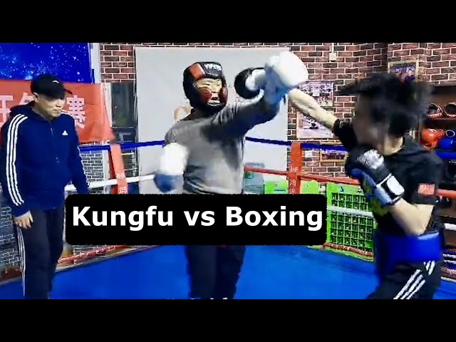 When Kungfu Dojostormer Has Some Skills - Kungfu vs Boxing