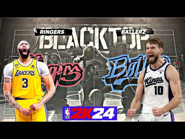 Davis VS Sabonis 1V1 NBA2K24 Blacktop PS5