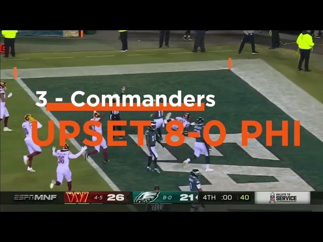 My top 5 best moments of being a Commanders fan