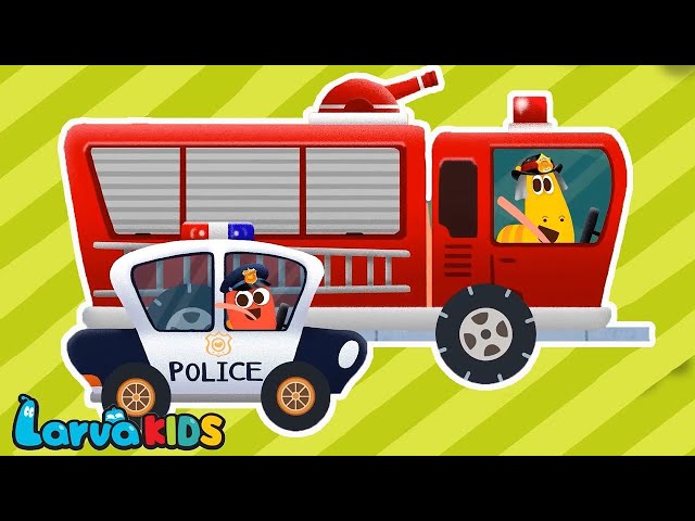 Wheels On The Car | Police Cartoon | Sheriff Labrador Cartoons | Cartoon for Kid Songs