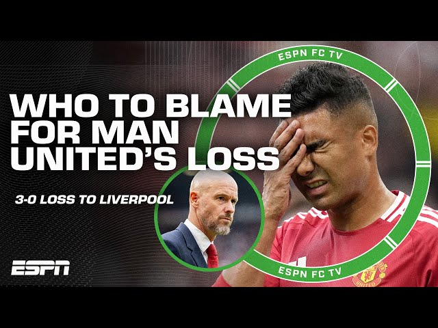 Casemiro to blame for Man United's loss to Liverpool? 👀 'Why is everyone jumping on him?!' | ESPN FC