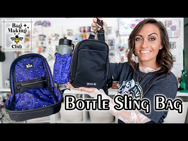 An Everyday and Travel Bag That ALSO Holds Your Bottle? Bottle Up Sling - Let’s Sewcialize - Bee Box