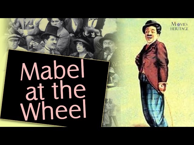 Mabel At The Wheel | Charlie Chaplin | 1914 Silent Film | Comedy