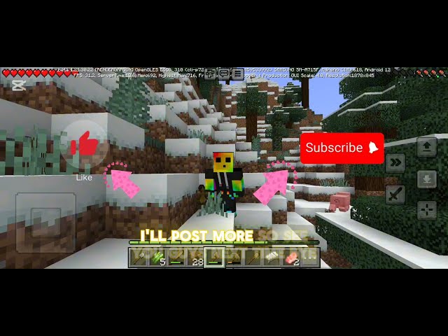 minecraft for the first time on cam