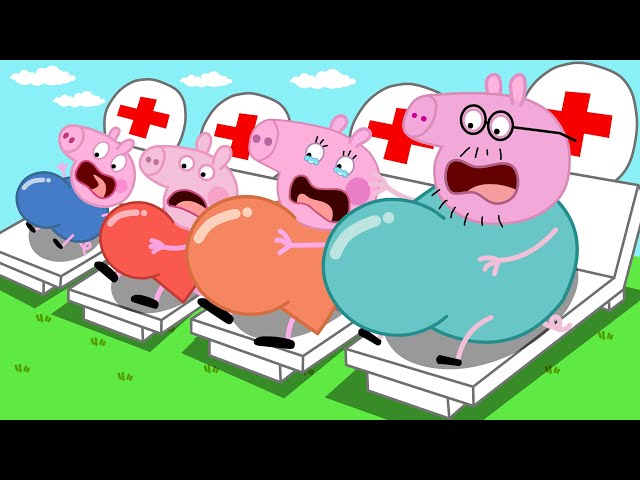 Peppa Pig, George, Mommy And Daddy Pig is Pregnant - Peppa Pig Funny Animation