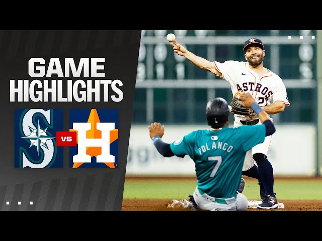 Mariners vs. Astros Game Highlights (9/24/24) | MLB Highlights