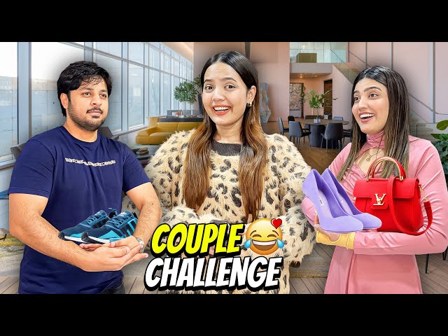 Couple Challenge with Iqra and Areeb♥️😍|Kiskay Susral Walay Achy Hain?🤣|Sistrology