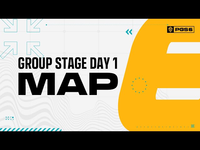 [MAP] PUBG Global Series 6 Group Stage DAY 1