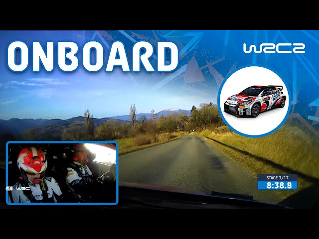 FULL ONBOARD - SS3 Lefebvre/Malfoy | WRC Rallye Monte-Carlo 2024