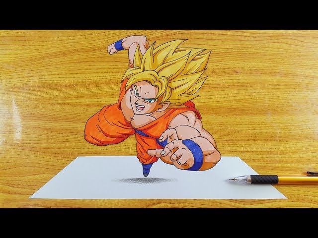 Drawing Goku Super Saiyan | Dragon ball