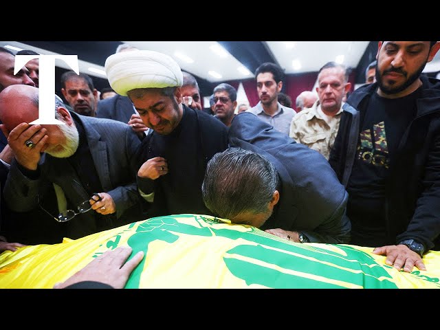 Hezbollah mourns media chief after Israeli airstrike in Beirut