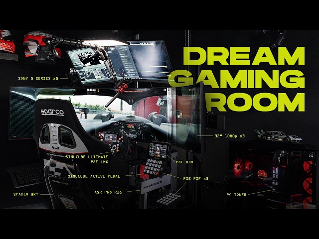 MY 2024 SIM RACING STUDIO TOUR