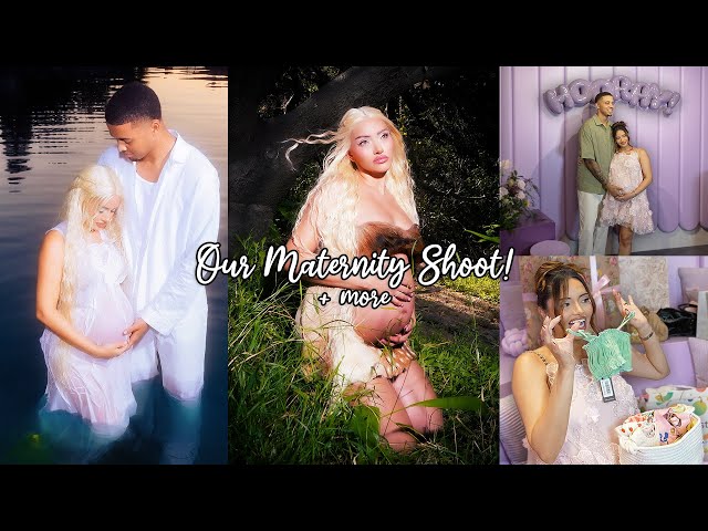 OUR FIRST MATERNITY SHOOT, BABY SPRINKLE, DOCTOR’S APPOINTMENT + MORE!! KB AND KARLA