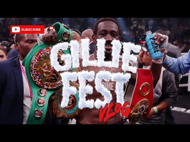 WENT TO GILLIE FEST (SPENCE VS CRAWFORD) 🤯