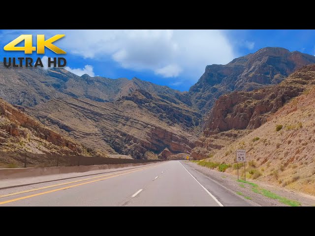 St. George to Las Vegas Complete Scenic Drive 4K Virgin River Gorge Utah Arizona Nevada I-15