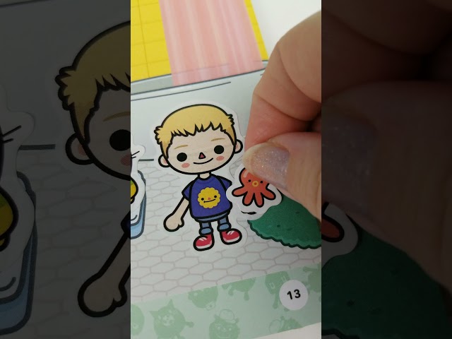 Let's Decorate Pt. 2 Kid Room Toca Stickers #shorts #tocalife #tocaboca #tocalifeworld