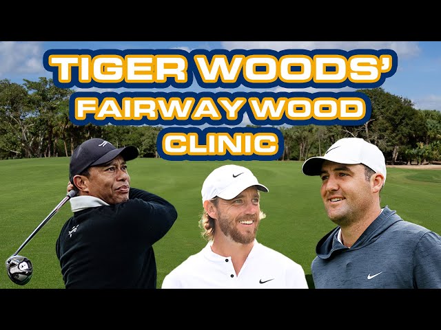 Tiger Woods Talks Fairway Woods With Scottie Scheffler and Tommy Fleetwood | TaylorMade Golf