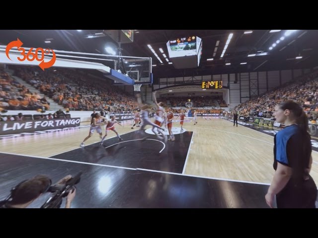 Tango VR 360 : Paoline Salagnac au lay-up !