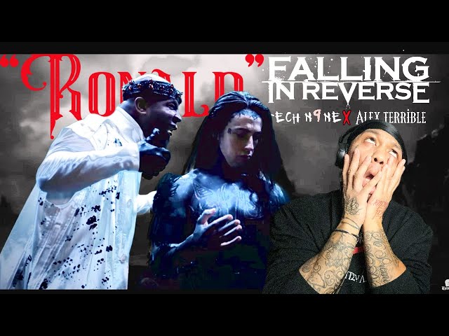 Falling in Reverse "Ronald" ft. Tech N9ne & Alex Terrible -  Music Video Reaction #fallinginreverse