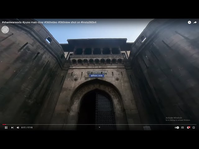 #shaniwarwada #pune main door #360video #360view shot on #insta360x4