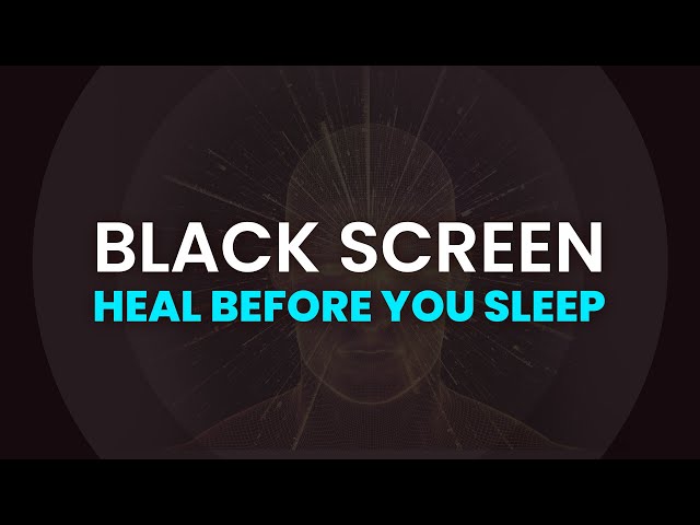 Deep Sleep Music: Healing Binaural Beats for Sleep [BLACK SCREEN]