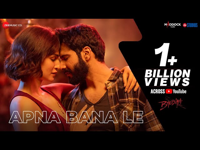 Apna Bana Le - Bhediya | Varun Dhawan, Kriti Sanon| Sachin-Jigar, Arijit Singh, Amitabh Bhattacharya