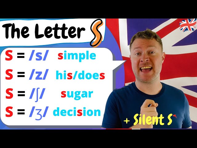 English Pronunciation  |  The Letter S  |  5 Ways to Pronounce S in English!