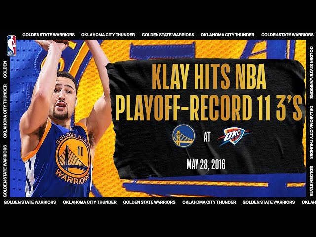 Klay Hits Playoff-Record 11 3’s | #NBATogetherLive Classic Game