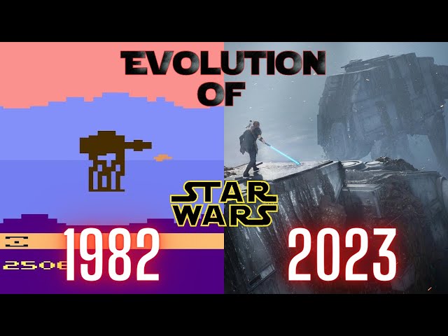 Evolution of Star Wars Games (1982-2023)