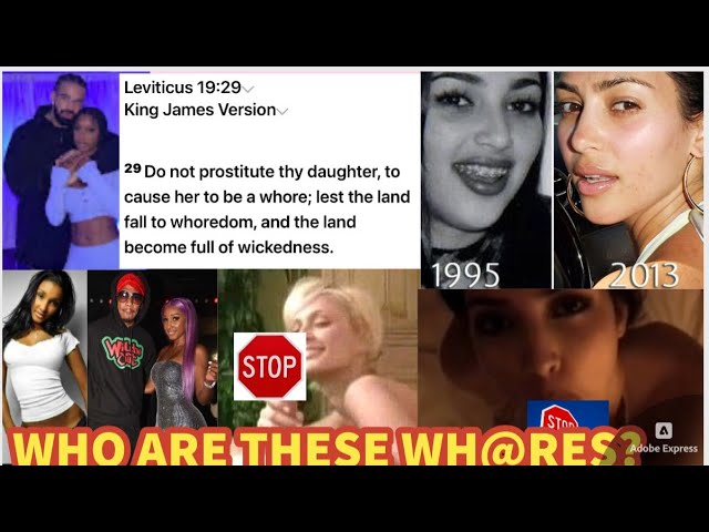 ARE WE SARIFICING OUR DAUGHTERS TO 'SATAN'? WHERE DID THESE WH@RES COME FROM?