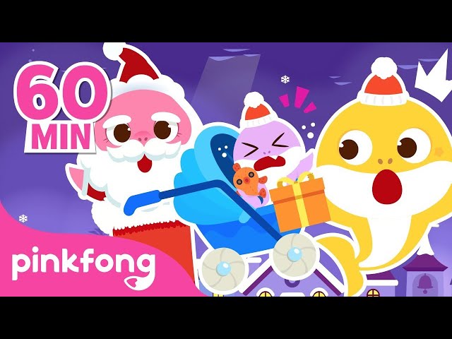 🎄Peekaboo! Baby Shark Babysits on Christmas and more | Christmas Songs for Kids | Pinkfong