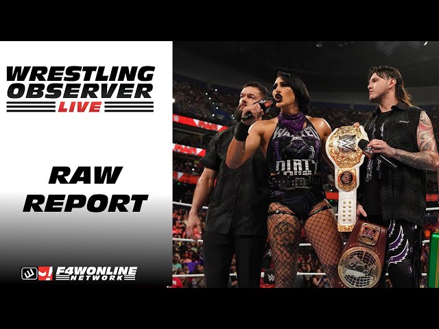 JUDGEMENT DAY CHAOS! | WWE Raw report | Wrestling Observer Live