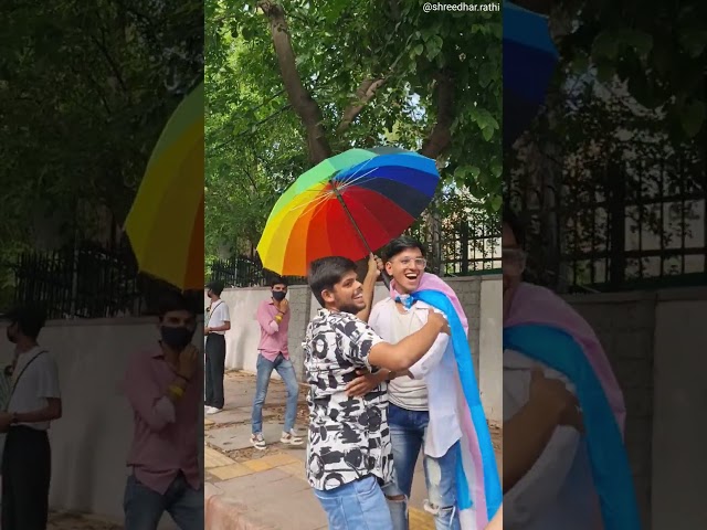 🏳️‍🌈 Pride Parade | 📍Delhi University | Pride Month | Do you Support them #lgbtq Community ⁉️