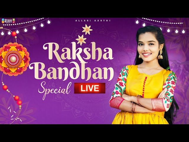 Rakshabandhan special live 🥰 || Allari Aarathi