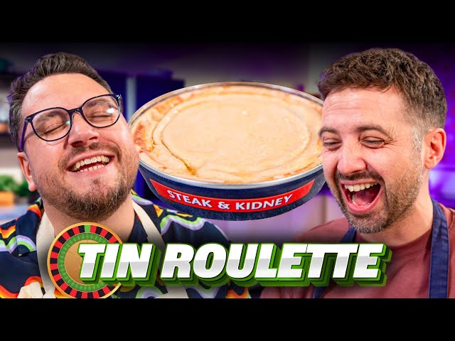 Make a dish using 3 RANDOM tins | Tin Can Roulette Ep7