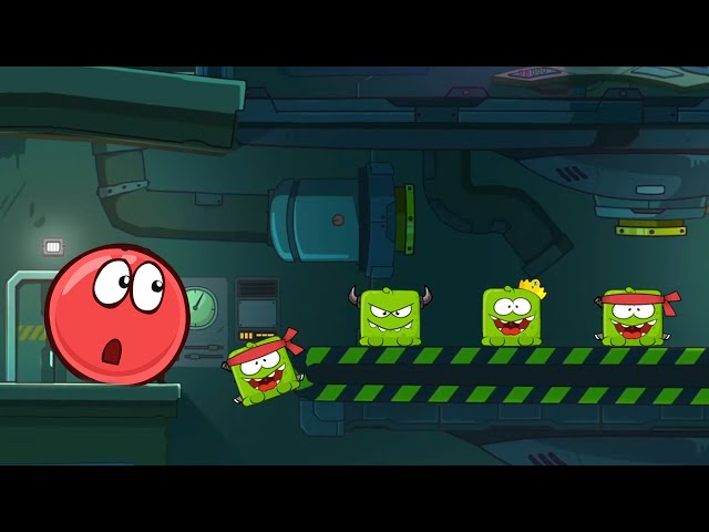 Red Ball 4 | That's Why Om Nom Boss Show Up In Red Ball 4 World #shorts