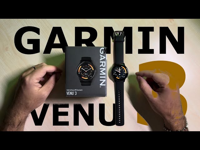 GARMIN VENU 3 - LA MIA RECENSIONE COMPLETA + Confronto con APPLE WATCH