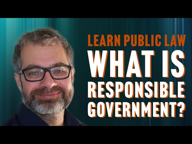 What is responsible government?