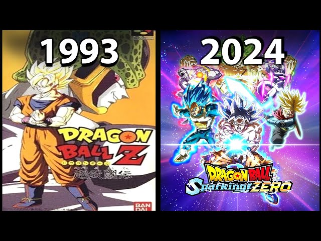 Evolution Of Dragon Ball Games (1993-2024)