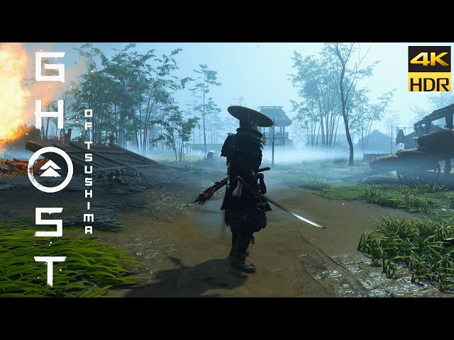 Ghost Of Tsushima PS5 - Quick & Ruthless Samurai - 4K HDR Gameplay