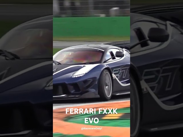 Ferrari FXXK EVO - Insane V12 Sound! #racecar