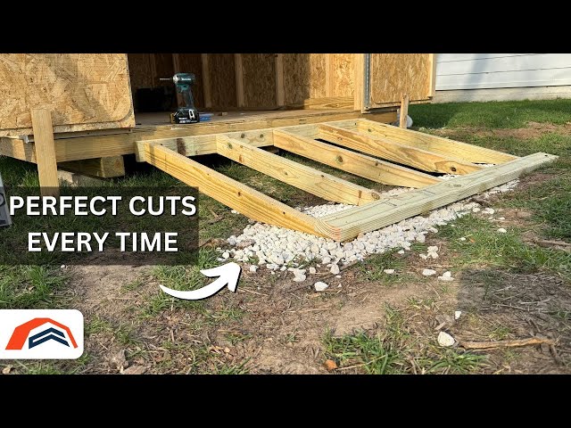 EASY DIY Shed Ramp Build