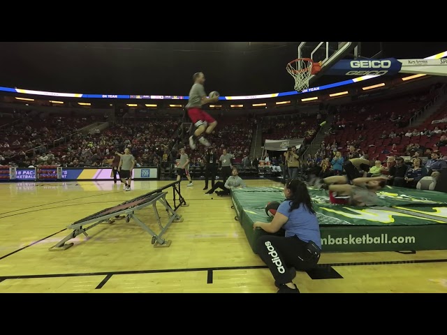 Rip City Slammers perform in VR180 at the Pac-12 Women's Basketball Tournament