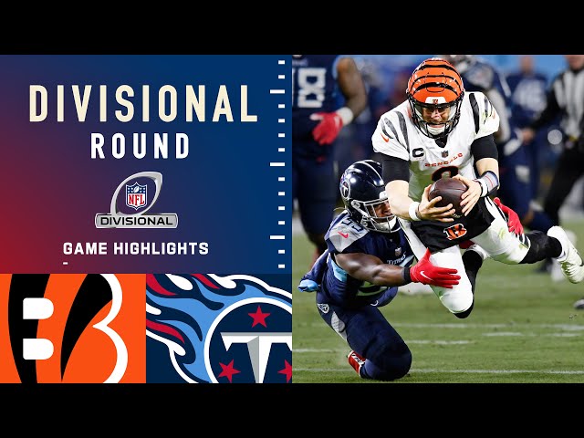 Bengals vs. Titans Divisional Round Highlights | NFL 2021