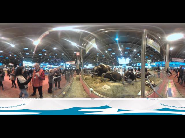 SIA 2016 [VIDEO 360°] : Rencontre avec Pierrot, éleveur présent sur le salon depuis 1980